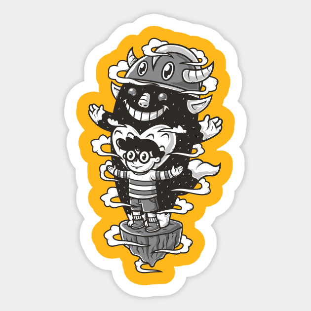 Imaginary Friend Sticker by krisren28